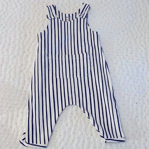 Navy Striped Pehr Bodysuit